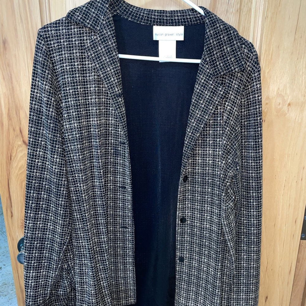 Susan graver cover up blouse